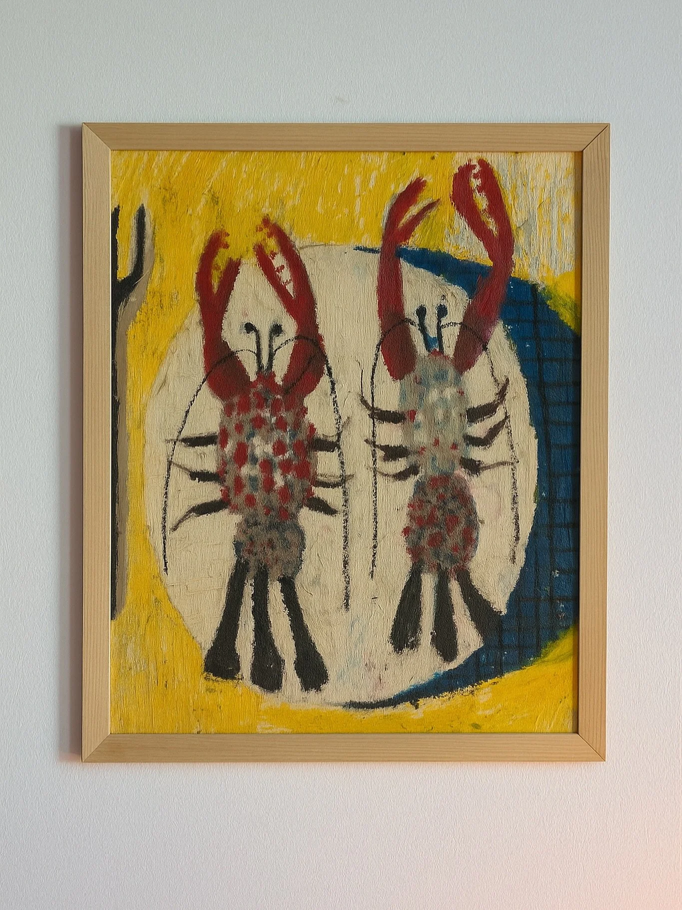 #oilpainting #oilstick #food #seefood