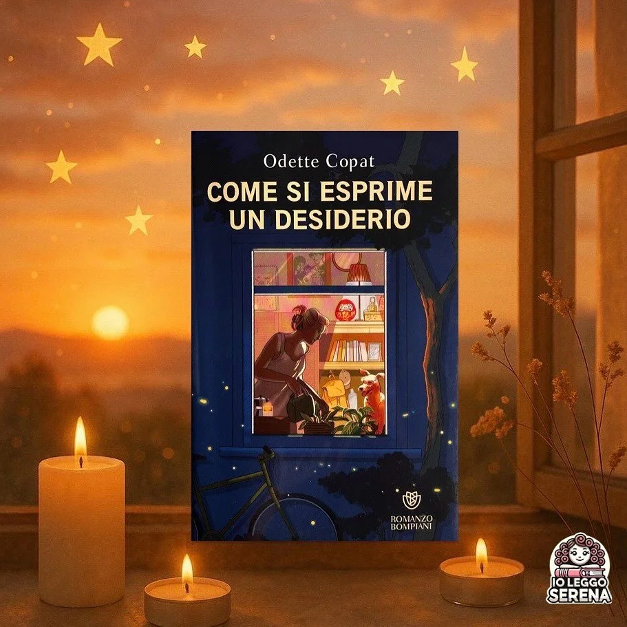 COME SI ESPRIME UN DESIDERIO 
di @odettecopat @libribompiani 
📖Ho iniziato a leggere questo romanzo con alte aspettative, perch&eacute; quando la libraia me lo ha consigliato, ho notato un luccichio nei suoi occhi. Adesso che l&rsquo;ho letto, sono 