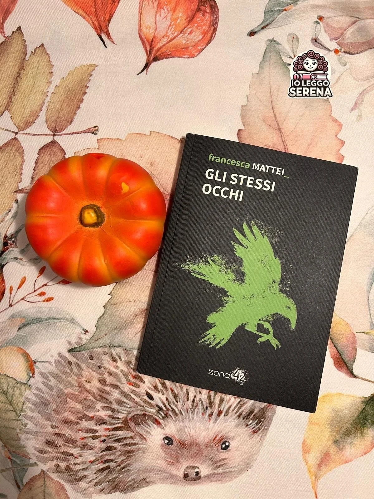 GLI STESSI OCCHI di @frattehi @zona42edizioni 

🍁 Questo periodo dell&rsquo;anno &egrave; il regno dei mutamenti, delle foglie che cadono, delle nuvole che si addensano nel cielo annunciando giorni pioggia, di animali che rallentano le funzioni vita