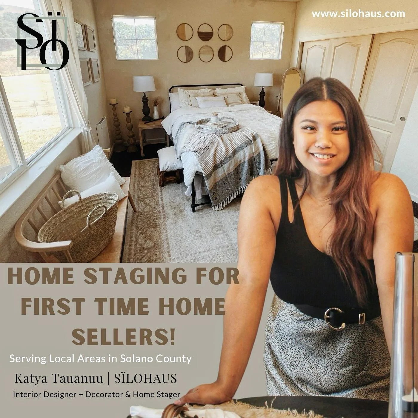 I&rsquo;m here to help sell your home! Contact us today for a FREE consultation and a budget-friendly estimate! 🏡

.
.
.
.
.
.
.
.
 #stagedbysilohaus #solanocountyrealestate #solanocounty #napavalleyrealestate #homestaging #homestagingworks #solano 