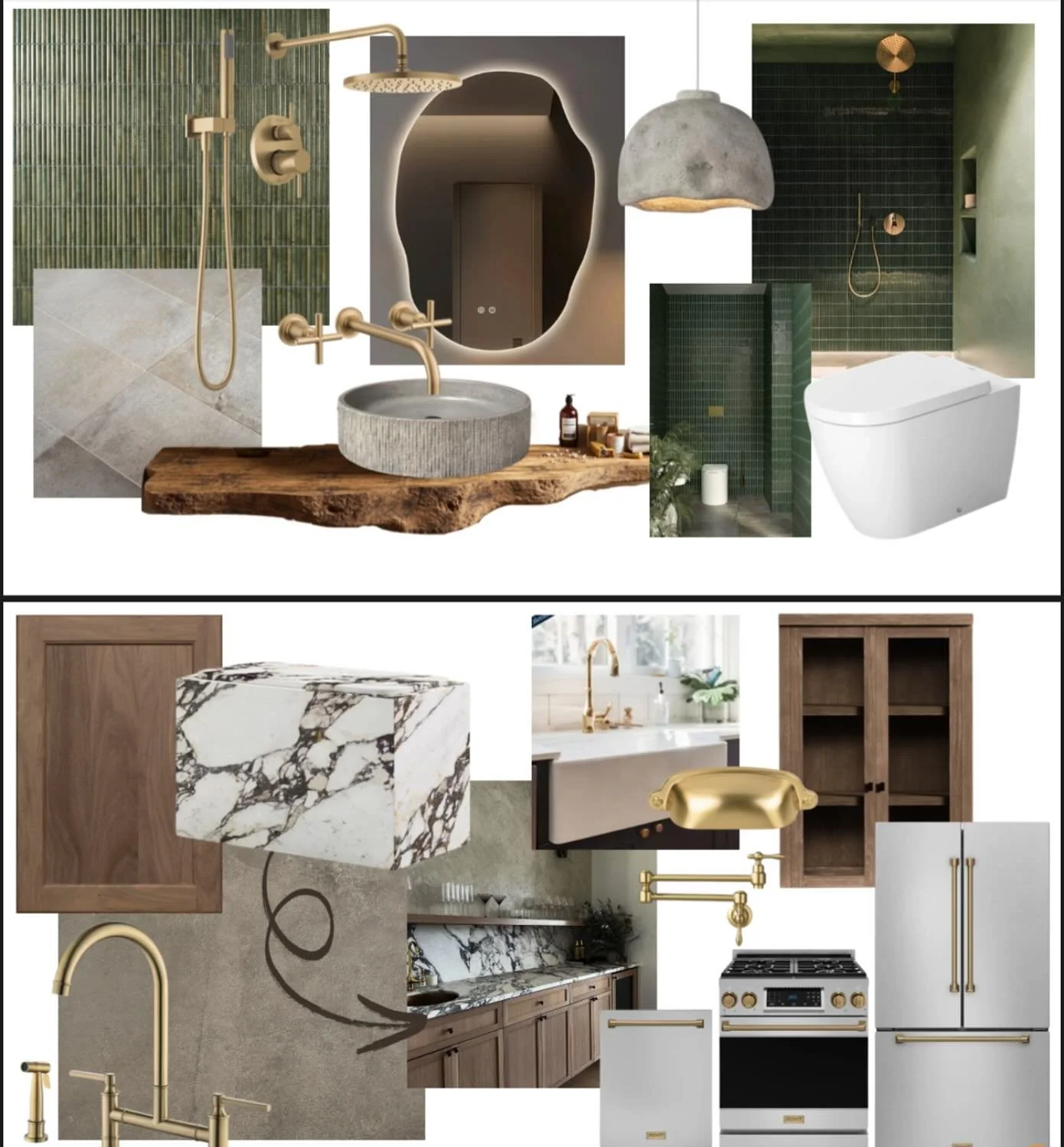 Bathroom &amp; Kitchen mood boards, what do we think?