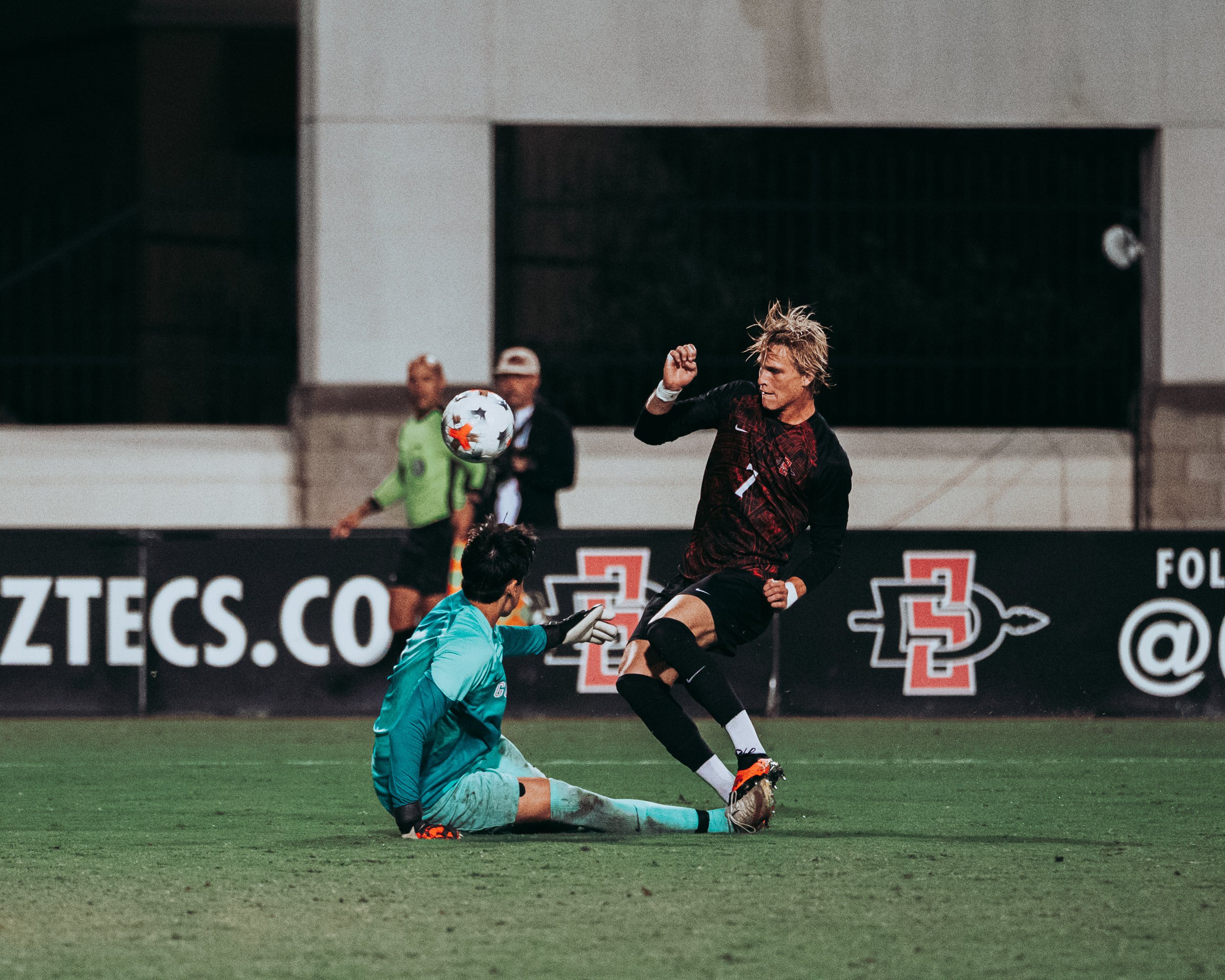 SAN DIEGO STATE 1-0 GONZAGA UNIVERSITY