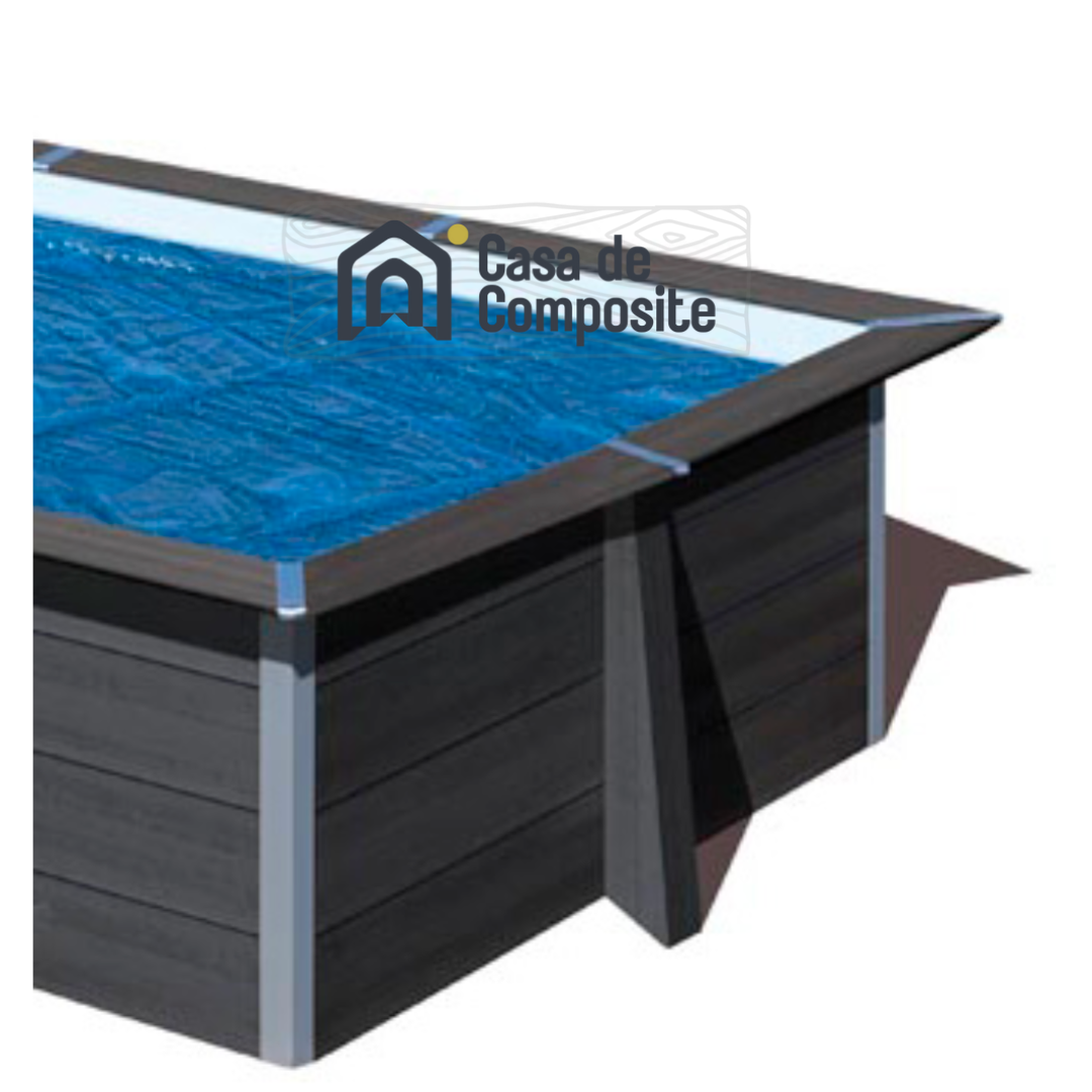 Square Summer Pool Cover for Square Composite Above Ground Pool