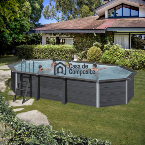 Medium Oval Composite Above Ground Pool