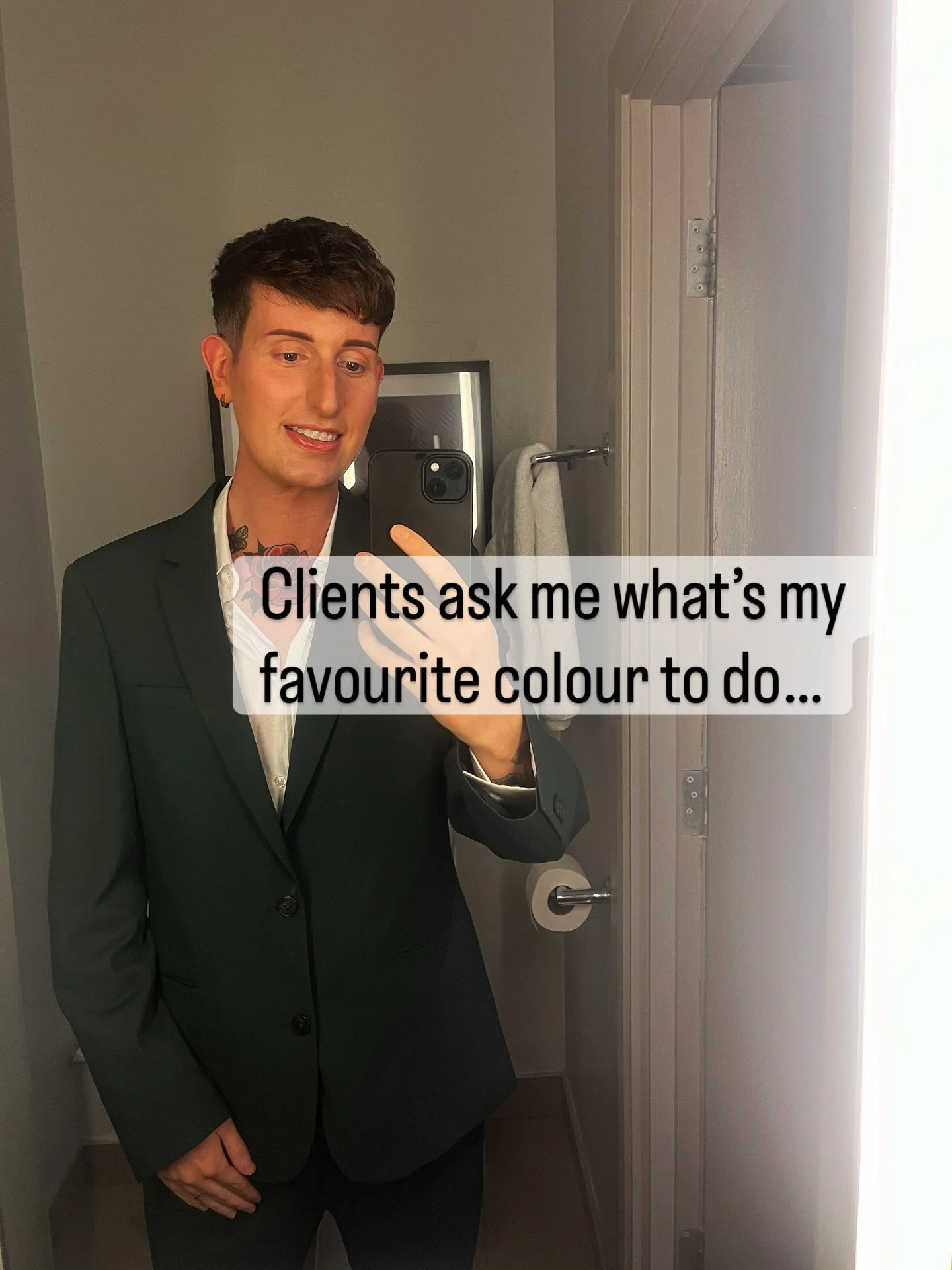 &lsquo;My hairs probably boring for you&rsquo;

&lsquo;My hairs not exciting enough for you&rsquo;

Nope! I love doing all! 

❤️