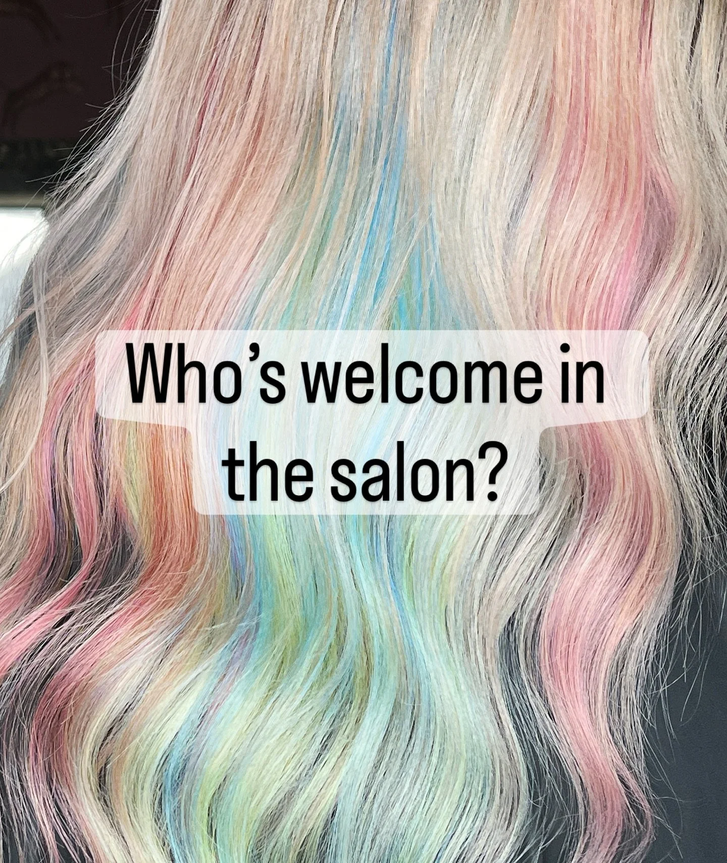 At the very start of the year, I was accused of &lsquo;only doing young people&rsquo;

My response to that was, I only post fun hair on Instagram that I like to attract to my business in regards to new clients. As that&rsquo;s how marketing yourself 