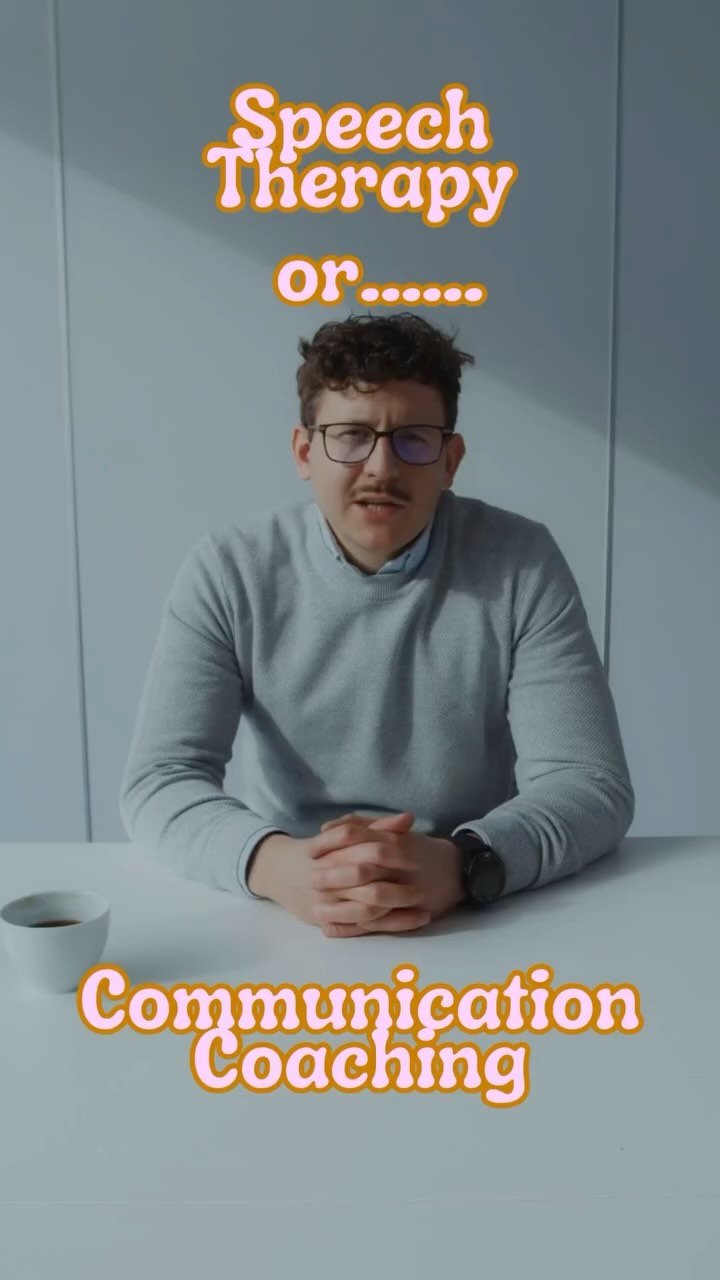 🎥 Speech Therapy v Communication Coaching: What’s the Difference?
In this quick video, I explain the difference between adult speech therapy and communication coaching, based on my experience working with adults.
🧠 Speech therapy supports p