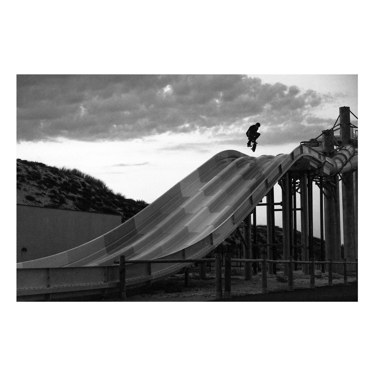 The Kickflip - Fine Art Print by Alberto Scattolin