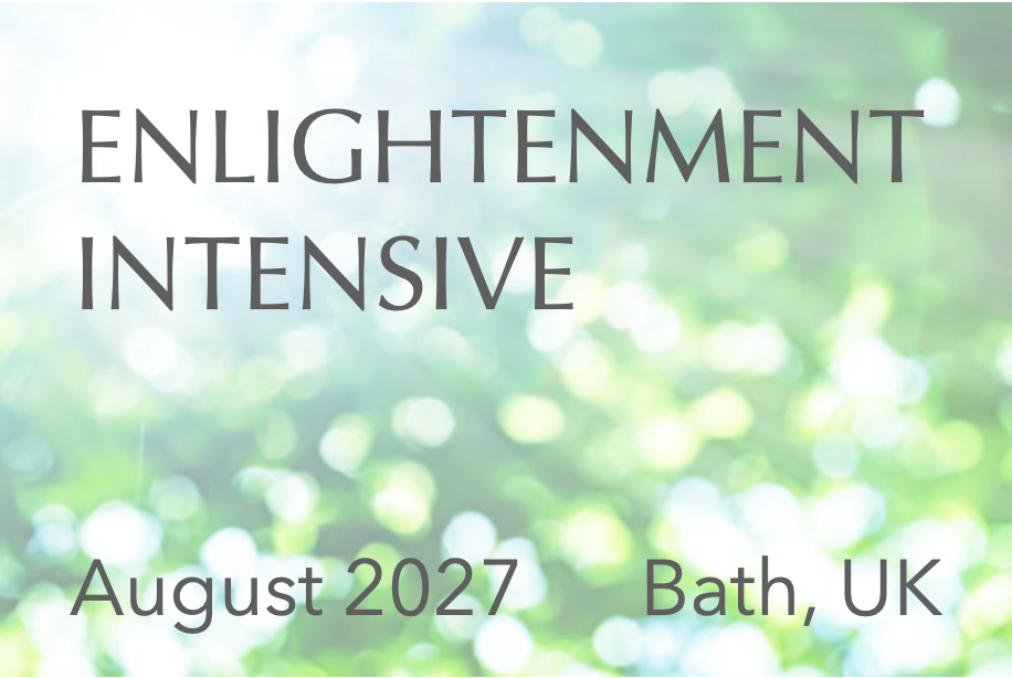 August Enlightenment Intensive