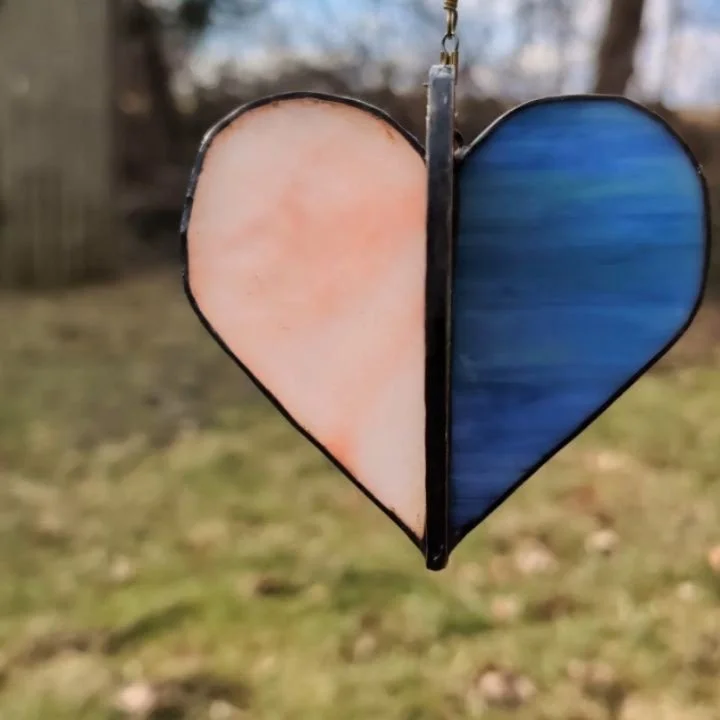 These little cuties are up on my site now!! #smallbusiness #stainedglass #womanownedbusiness