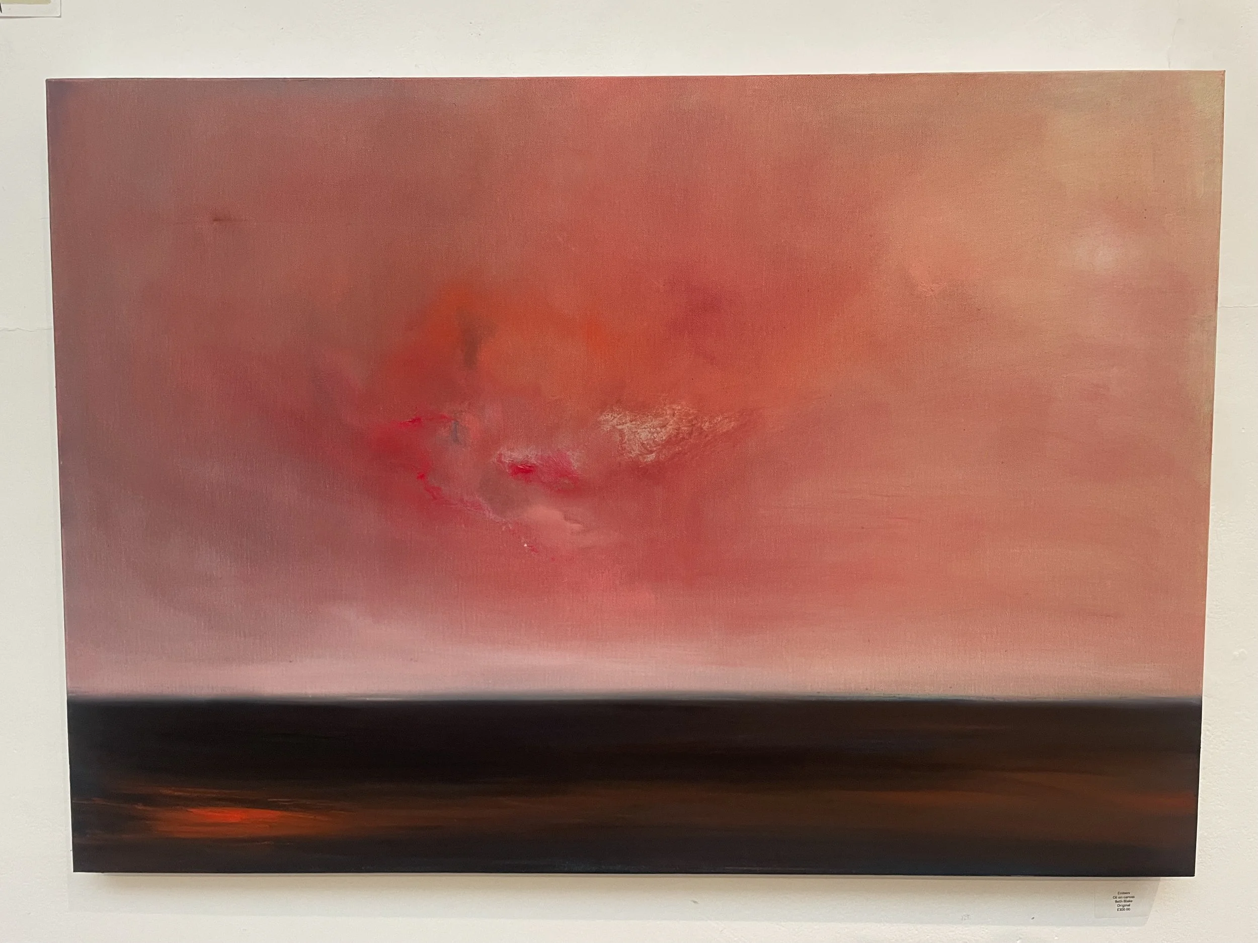 Embers Oil on Canvas