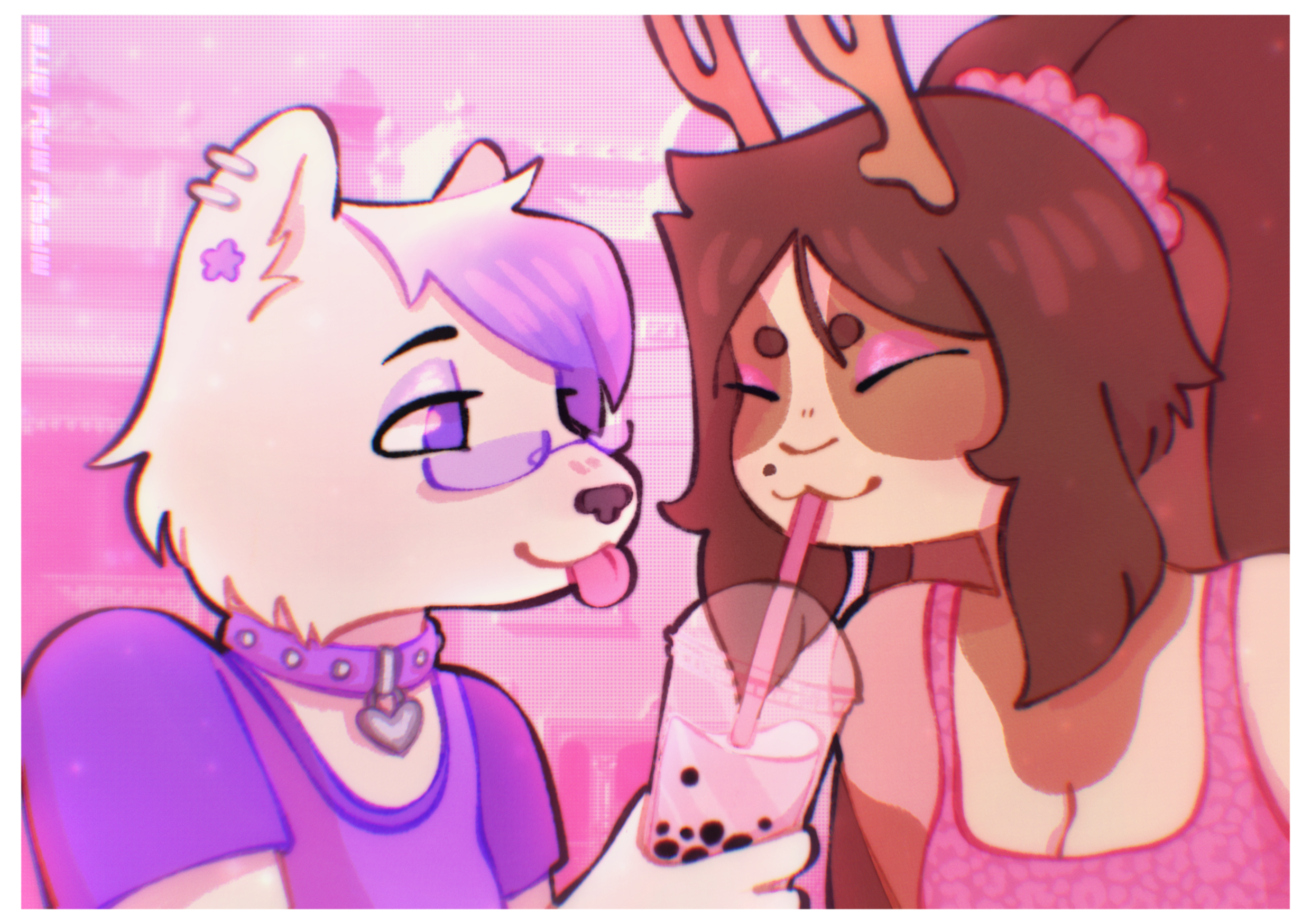 Missy and Lola Boba (personal work)