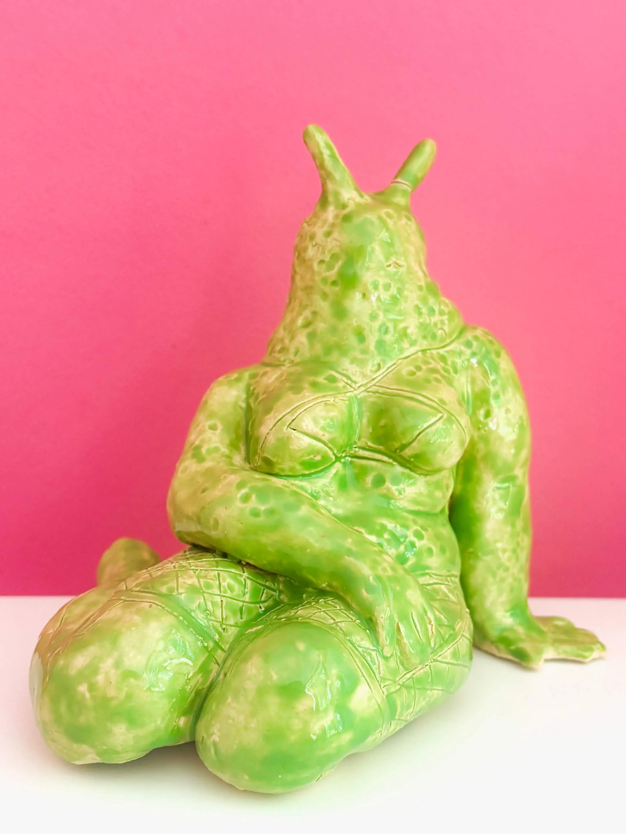 Green slug front