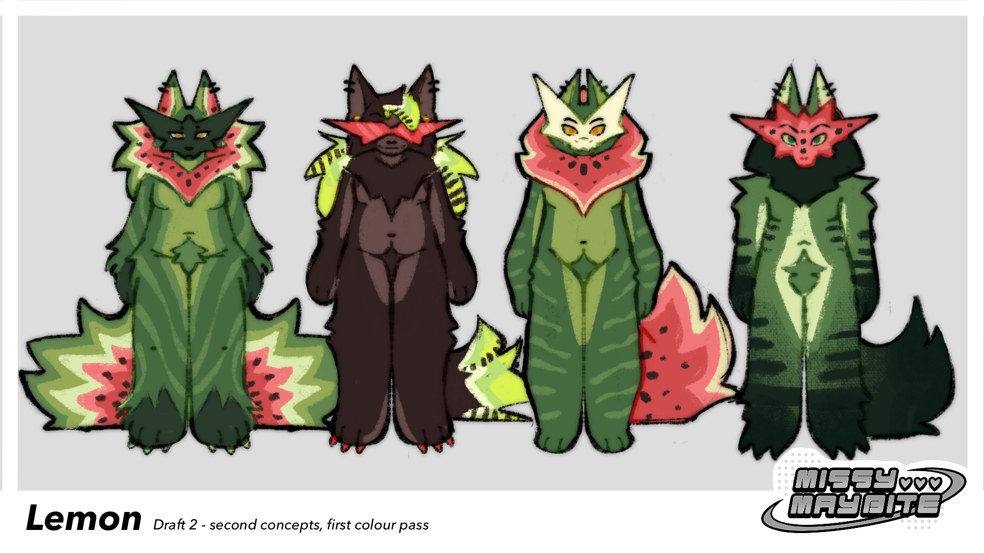 Character design - Lemon round 2