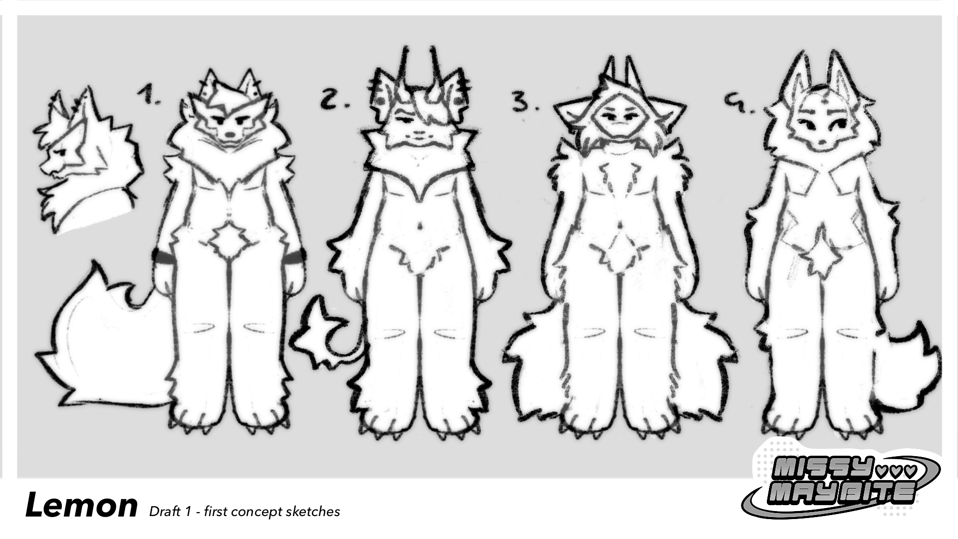 Character design - Lemon round 1