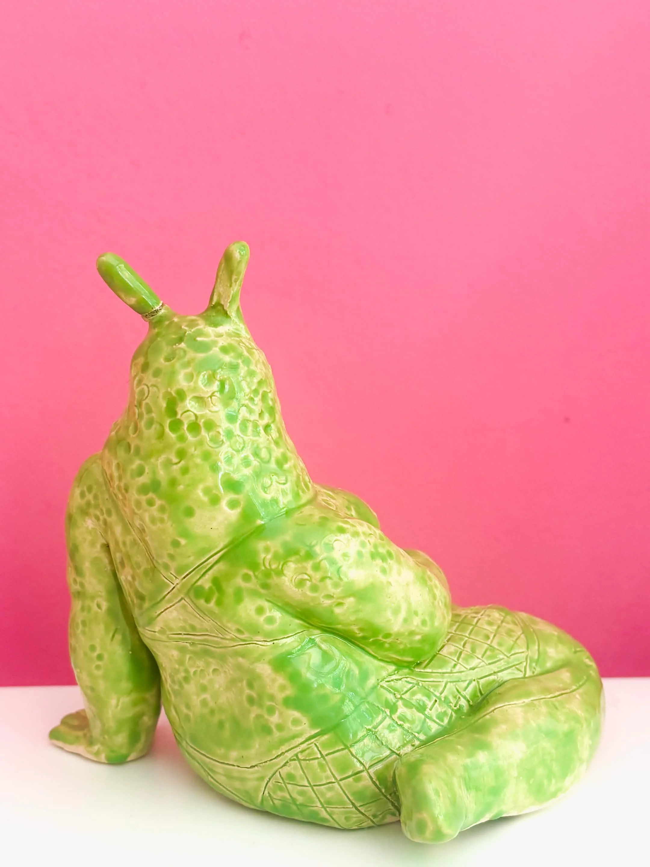 Green slug back