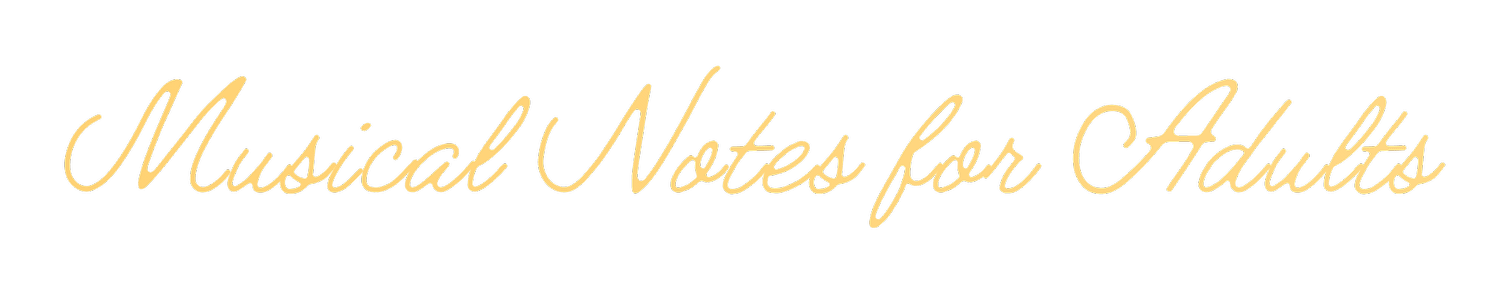 Musical Notes for Adults