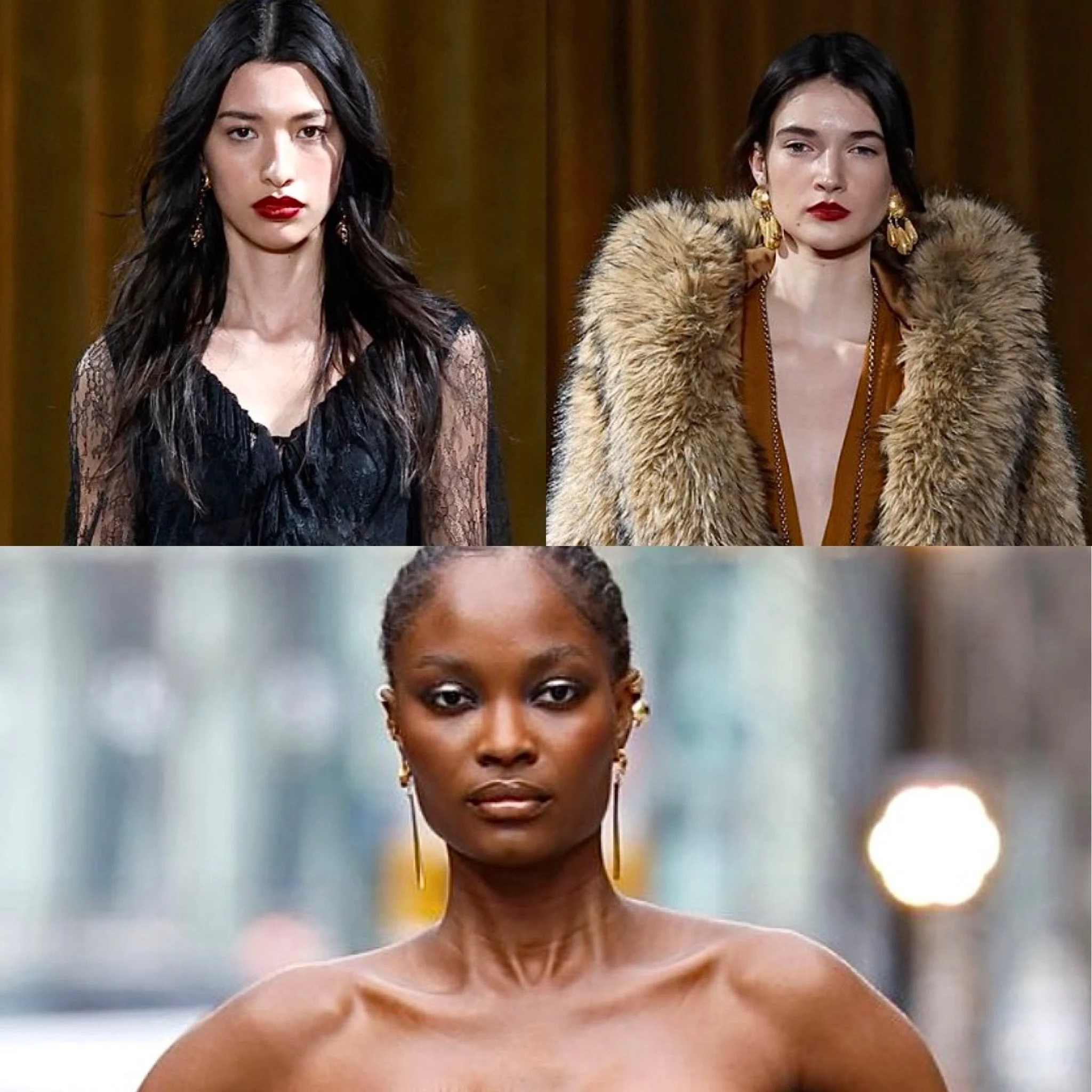 de haut en bas, FW26 Cinq à Sept et FW26 Bronx & Co signature