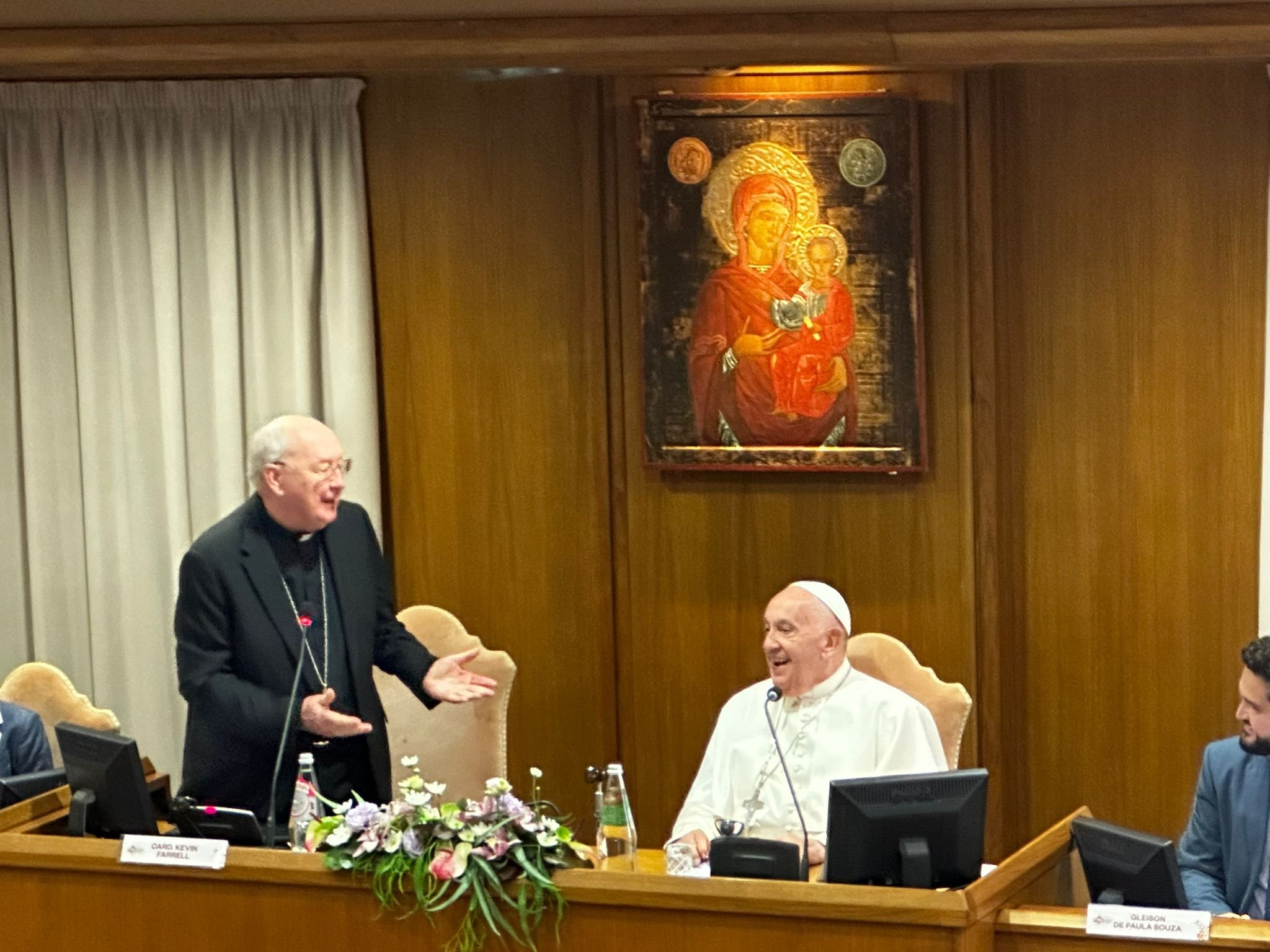 Meeting Pope Francis at the International Associations of the Faithful