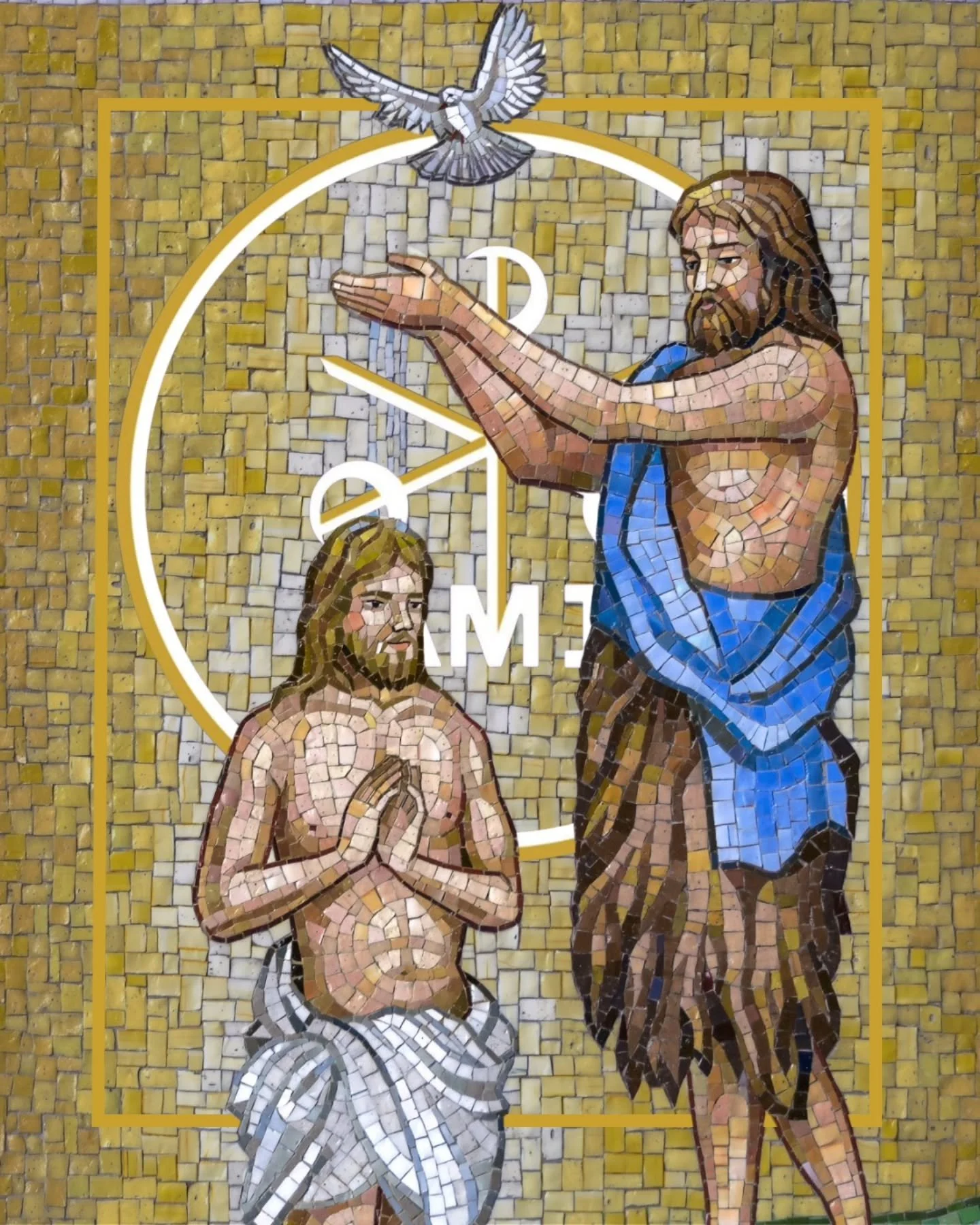 + Baptism +

Today throughout the catholic church we celebrate the Baptism of The Lord. 

Imagine - if you will - what it must have been like to witness. 

Our own baptism, brings us into the body of Christ. Into unity with God and makes us Christian
