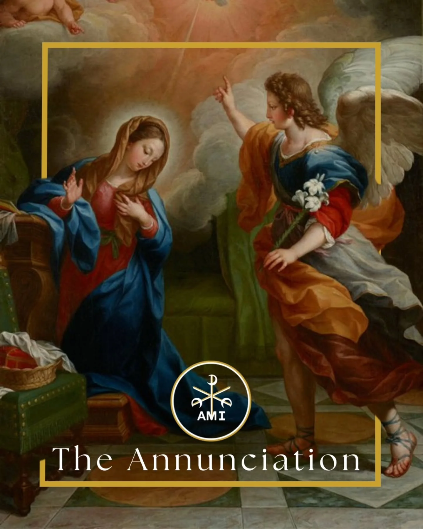 + The Annunciation +

Today, Catholics across the globe are united in celebrating the moment when Our Lord's coming was announced to His mother. 

#Catholic
#Christian
#Church