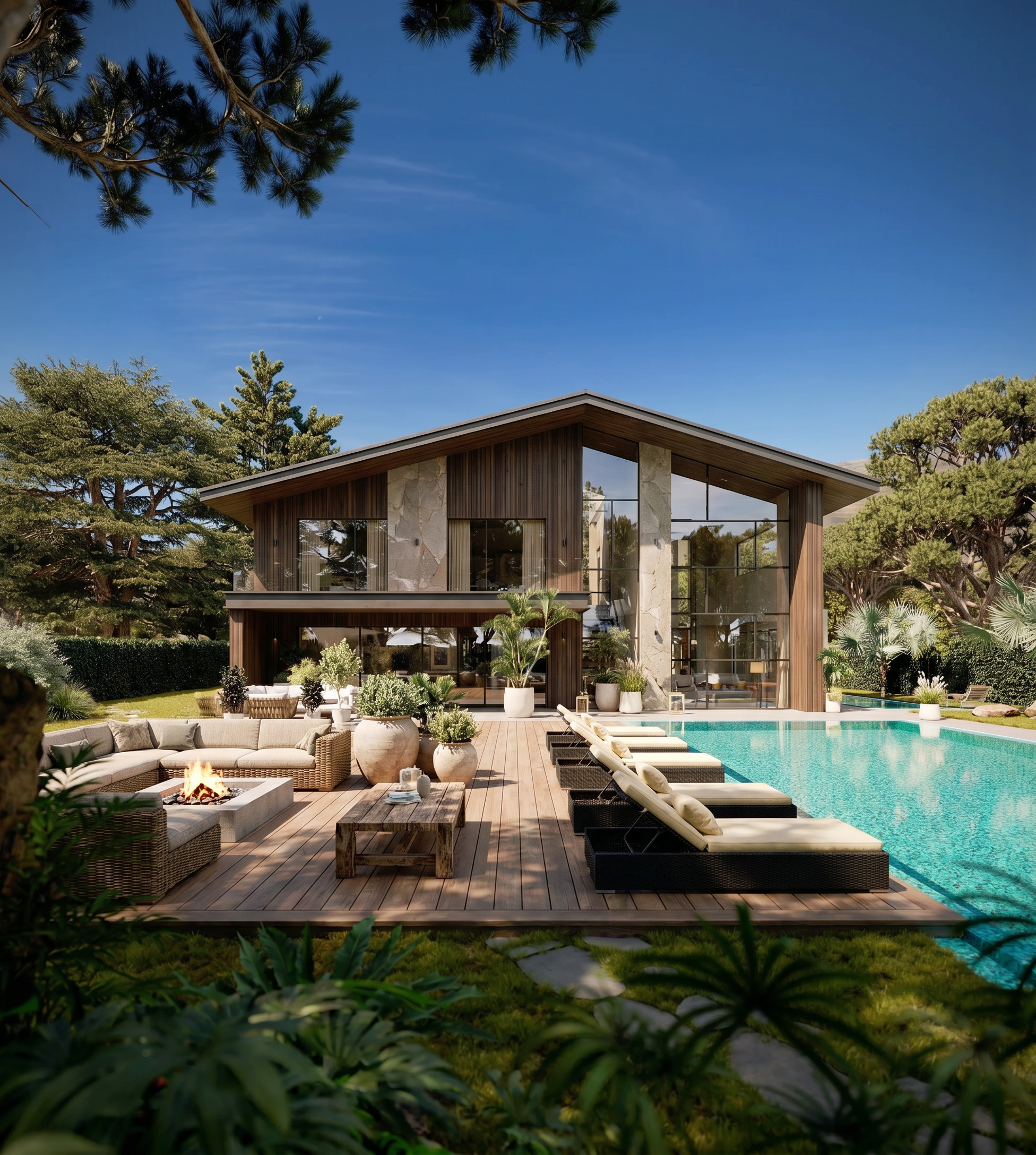 house in miami render cgi