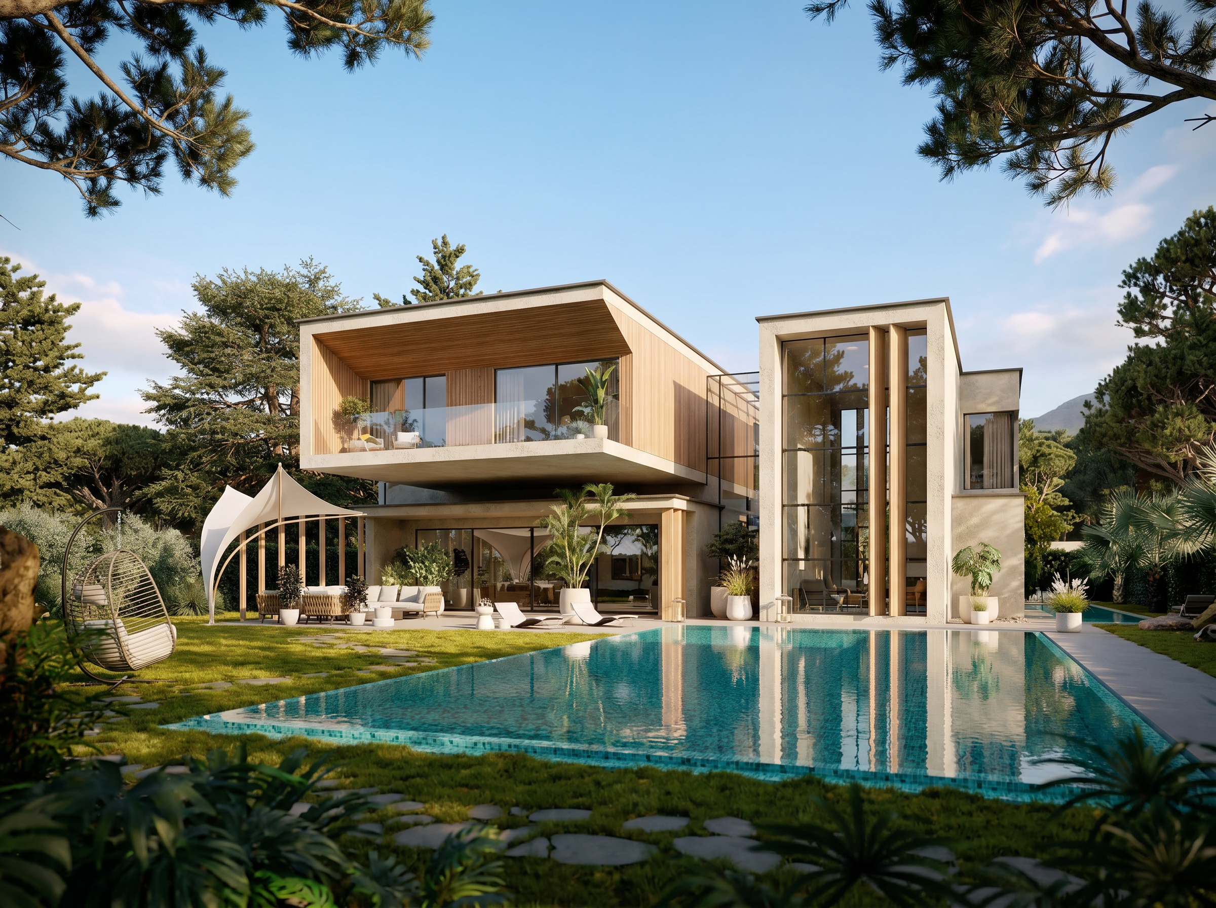 high quality cgi render exterior