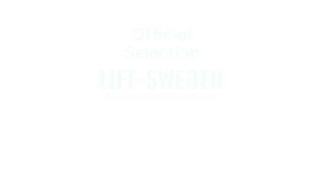Logo für das Life-Sweden-Lauf-International-Filmfestival, Offizielle Auswahl, Februar 2026, mit weißen Lorbeerkränzen auf schwarzem Hintergrund.