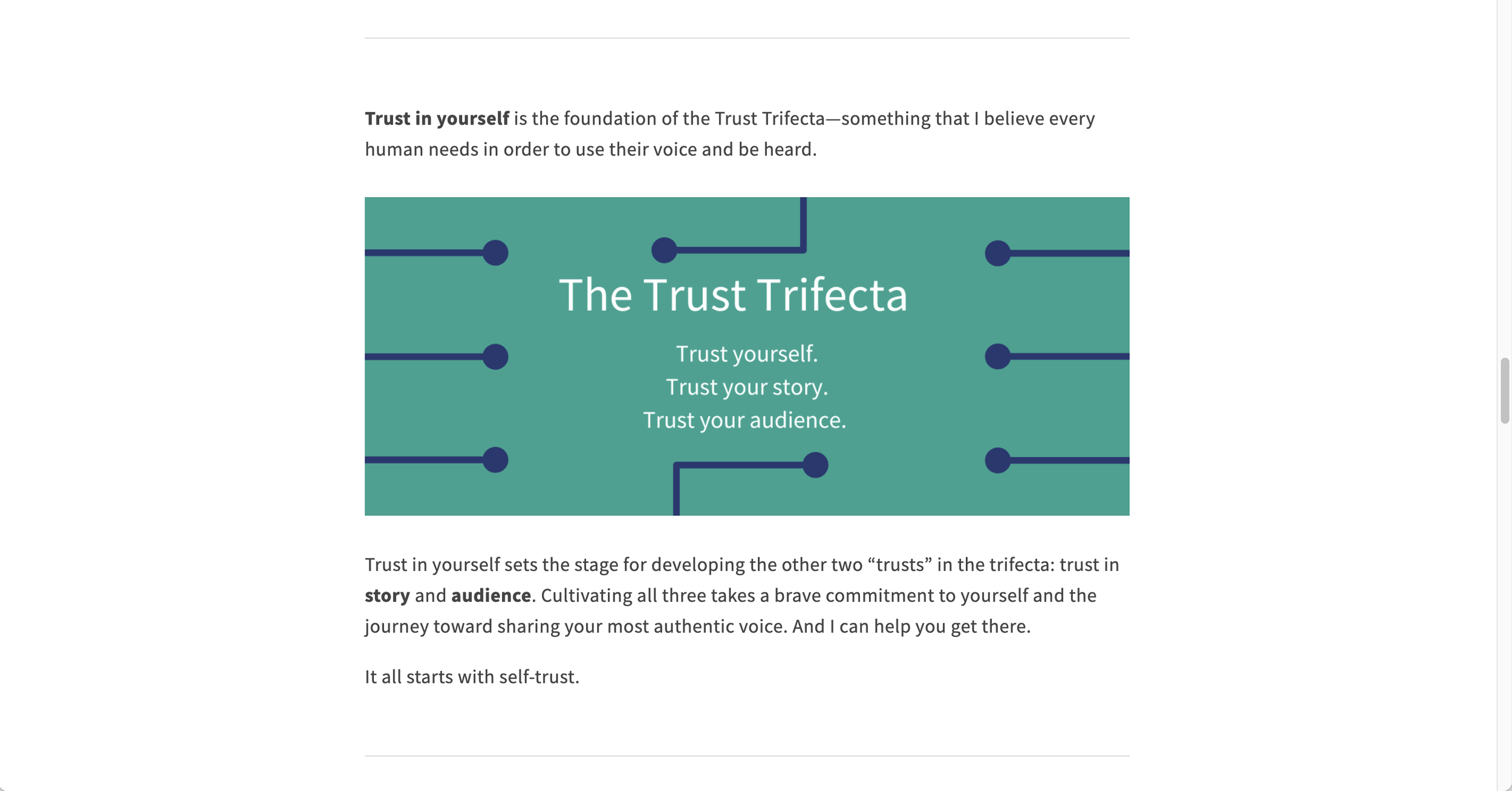 The Trust Audit | Sales Page | 2024