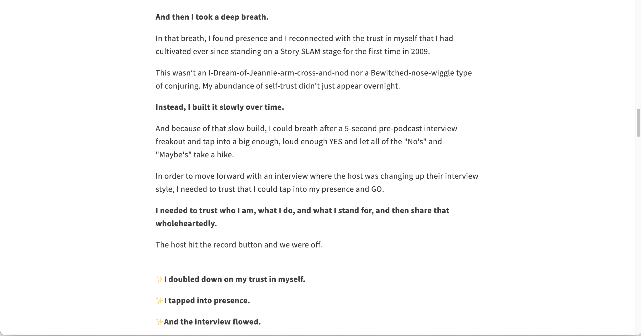 The Trust Audit | Sales Page | 2024