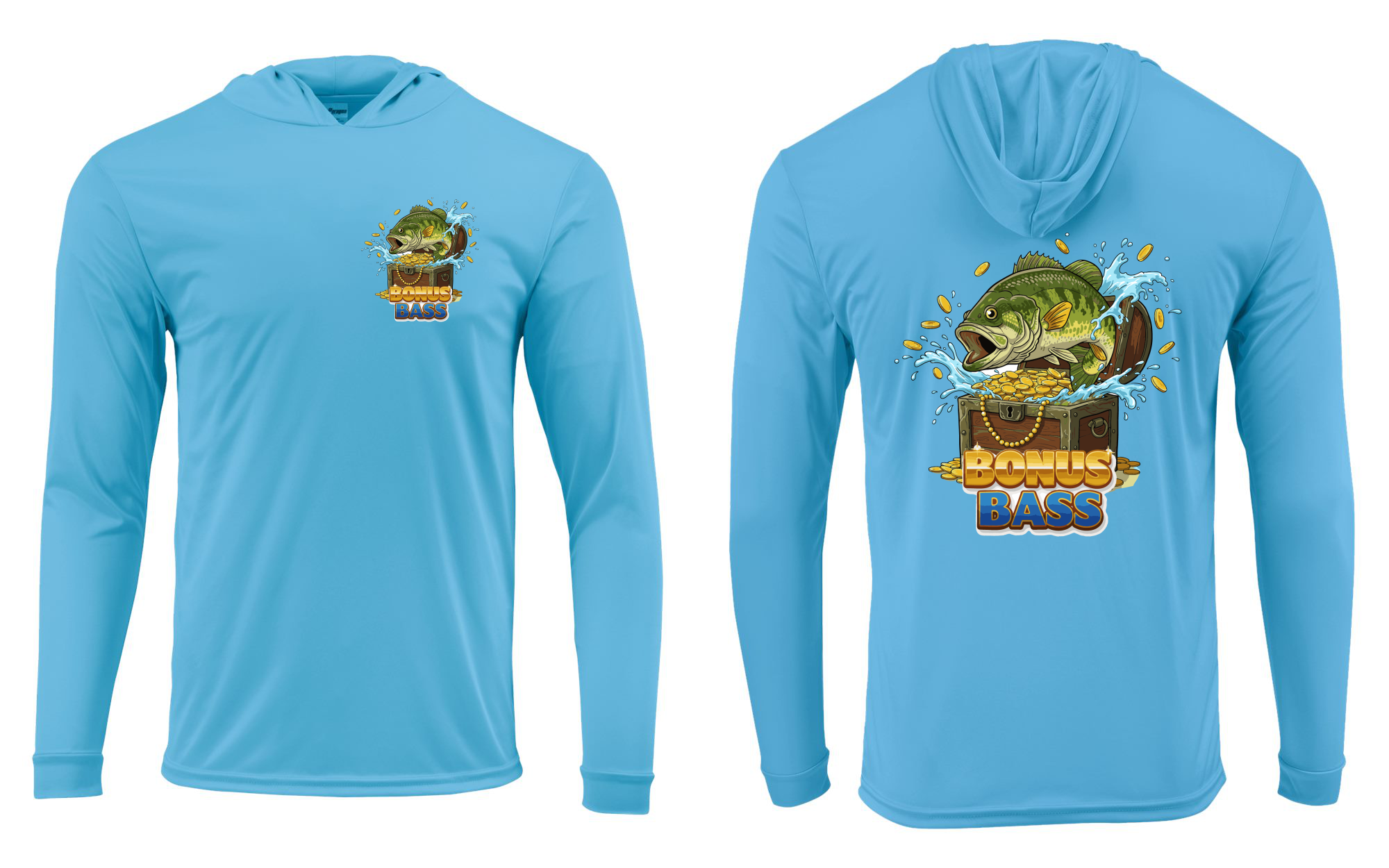 Bahama Performance Hooded Long Sleeve T-Shirt