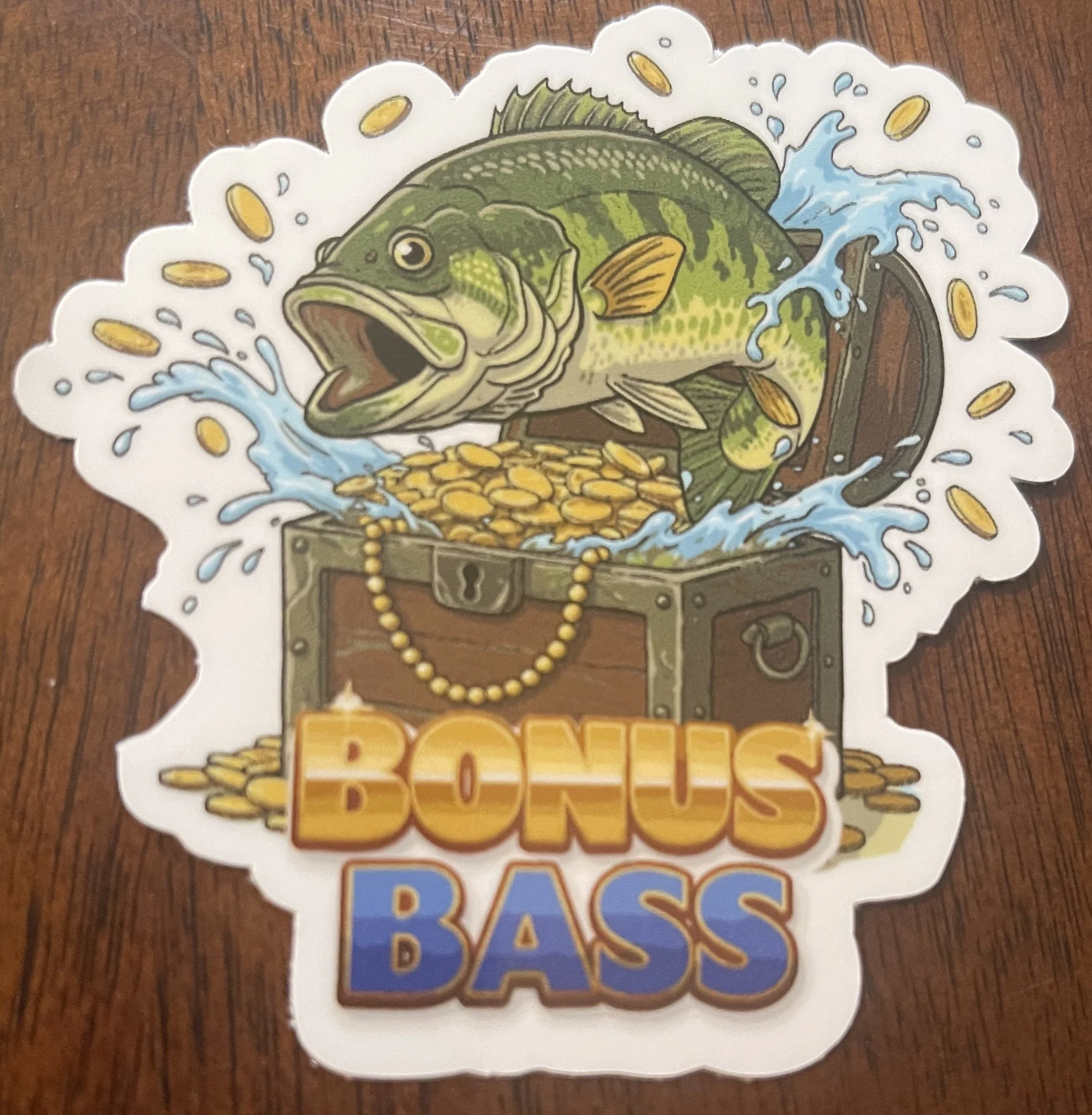 Bonus Bass Sticker