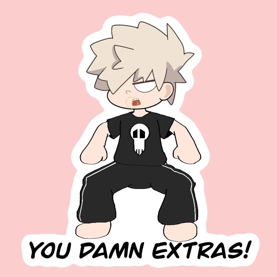 (MHA) Bakugou Catchphrase Sticker