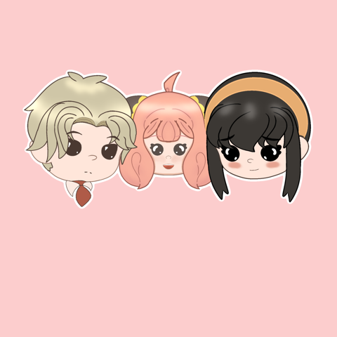 (Spy X Family) Family Portrait Sticker