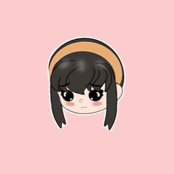 (Spy X Family) Yor Chibi Head Sticker