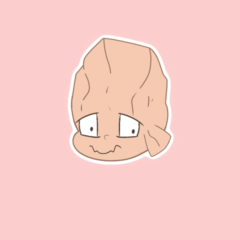 (MHA)  Kouda Chibi Head Sticker