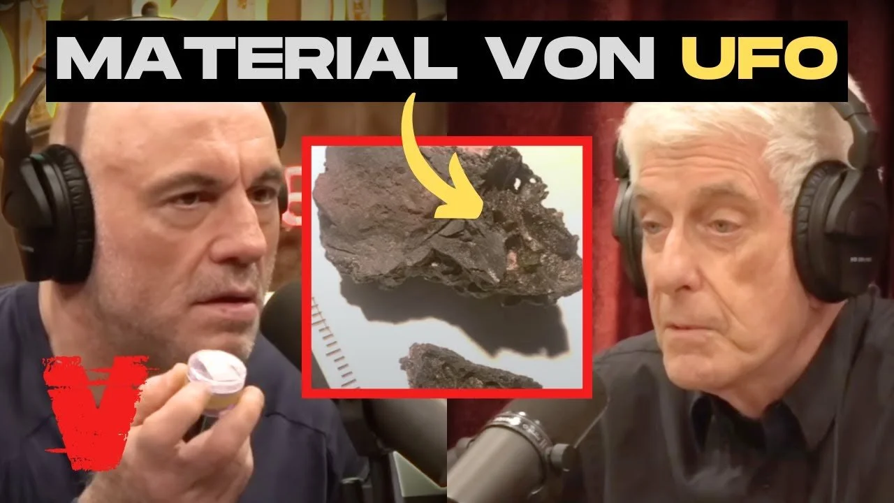 Jacques Vallée übergibt Joe Rogan LIVE im Podcast UFO-Material