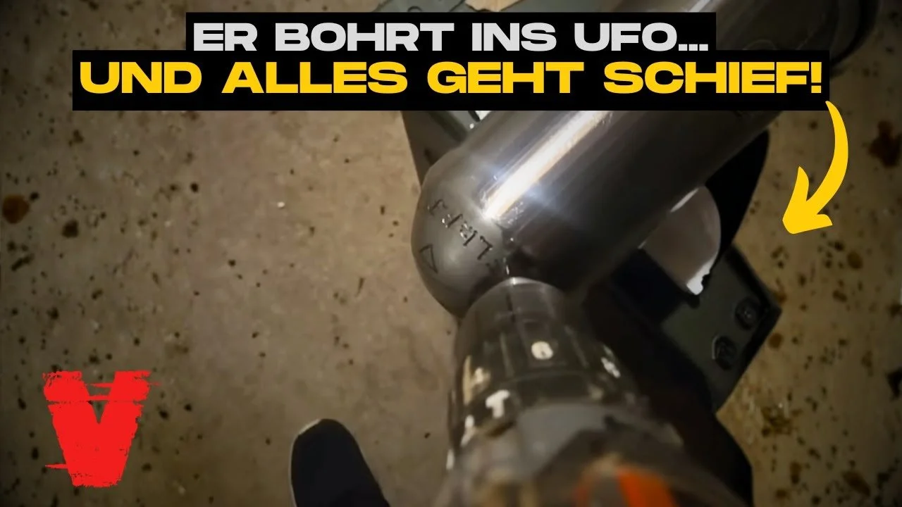 Er bohrt in ein UFO – und das Ende ist schockierend! (Die wahre Geschichte von „James“)