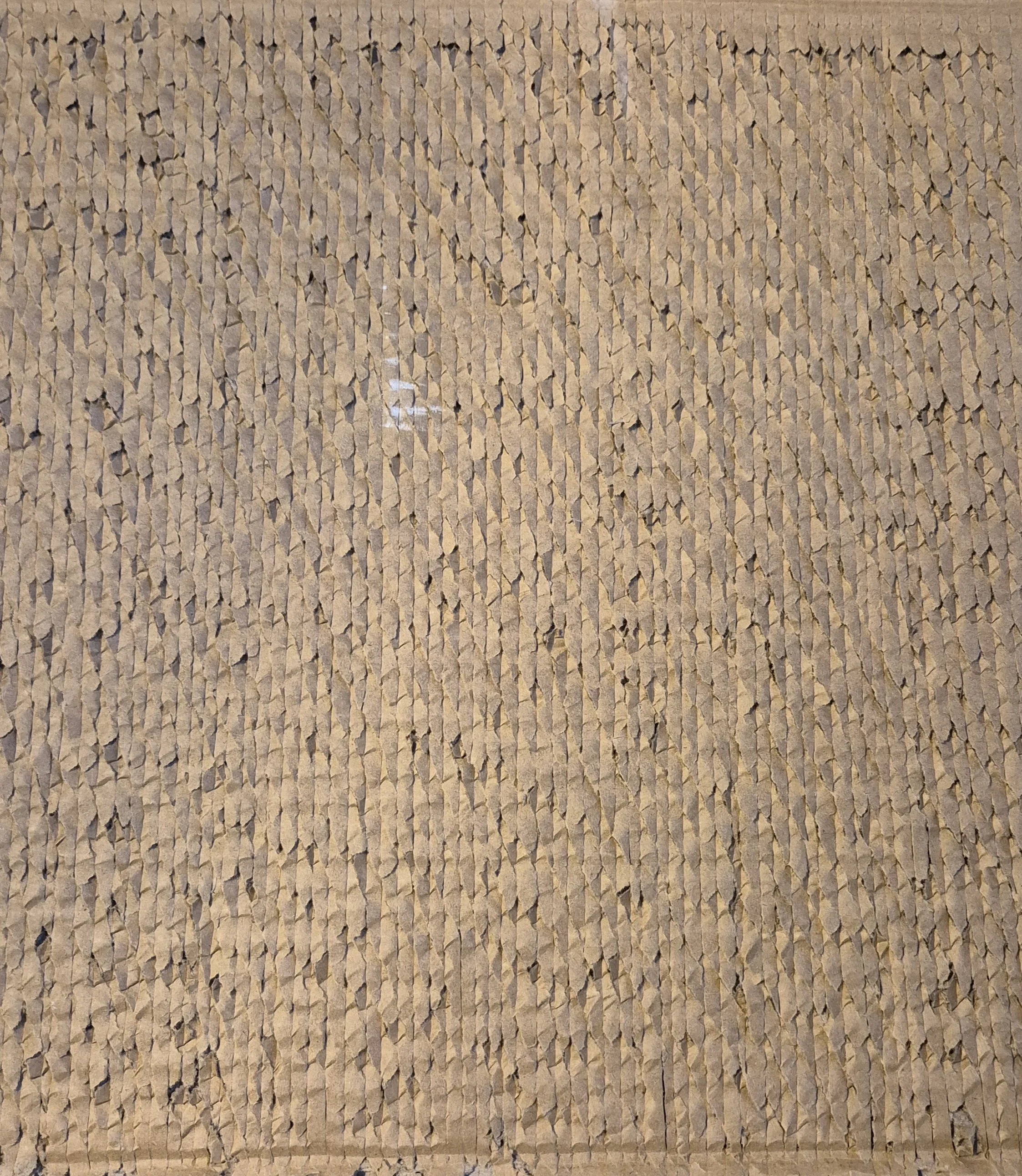 Kartonnen honingraatstructuur op een oppervlakte