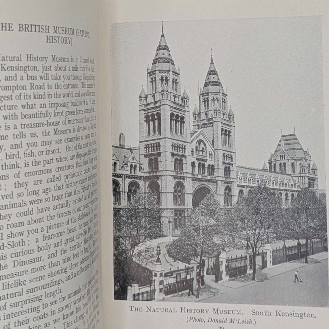 london, show to the children vintage book