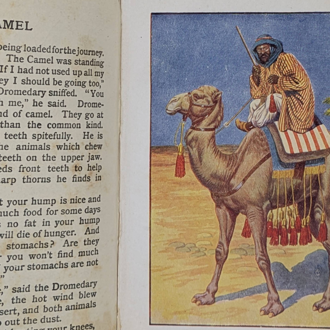 Beasts, show to the children vintage book