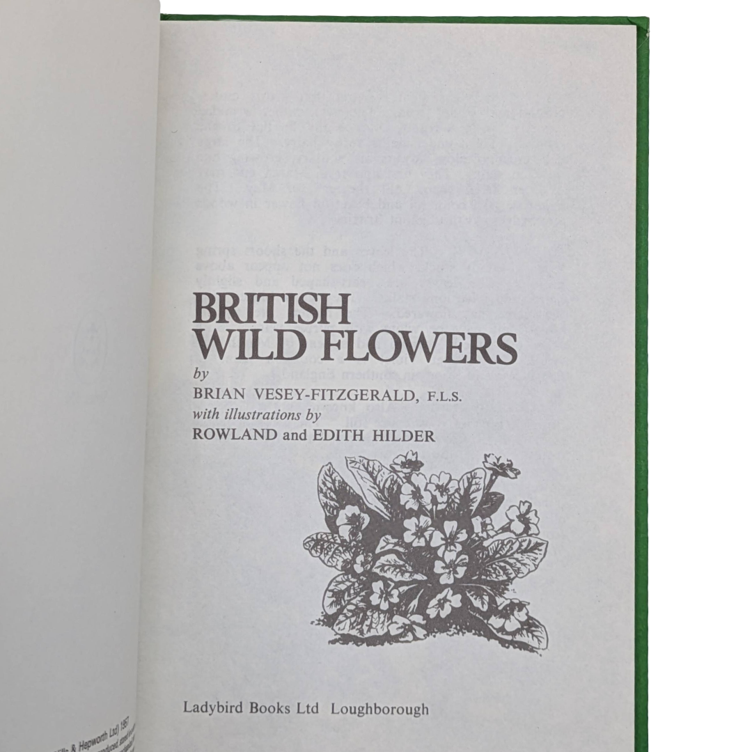 Wildflowers, 1957, vintage natural history book