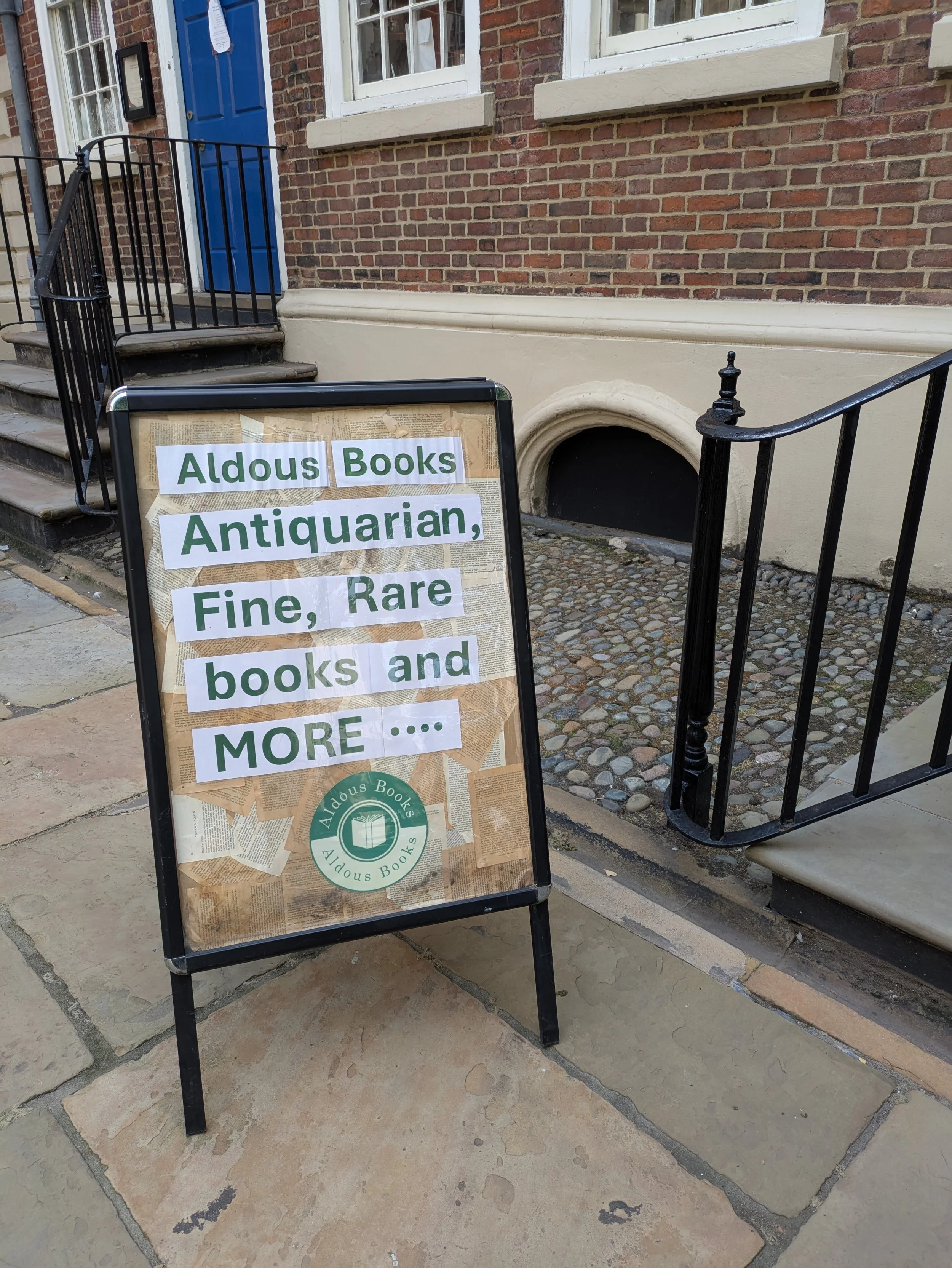 Collecting rare books Aldous Books