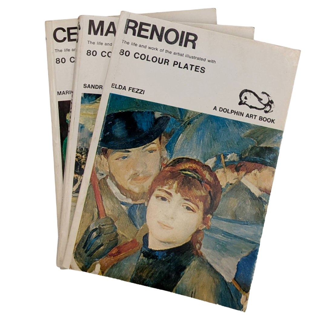 Vintage art books