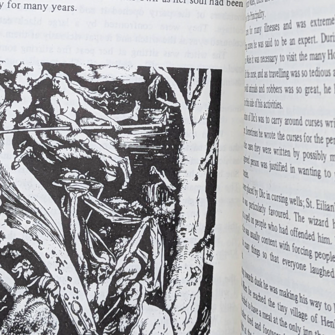 vintage occult book