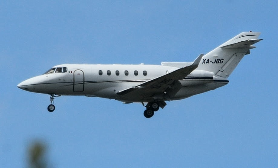 Hawker Jet Landing at Farnborough