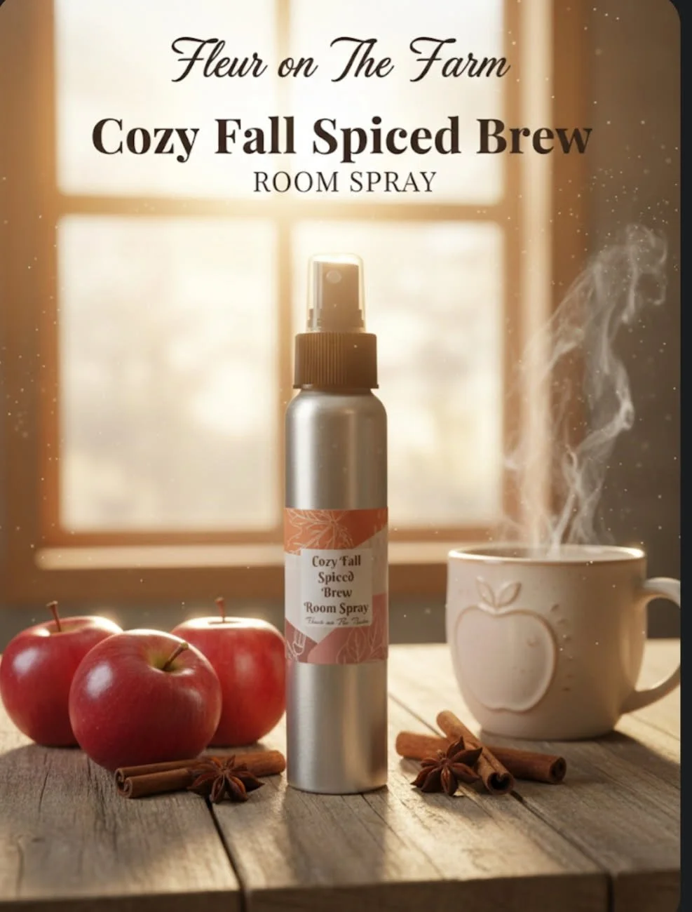 Cozy Fall Spiced Brew Room Spray