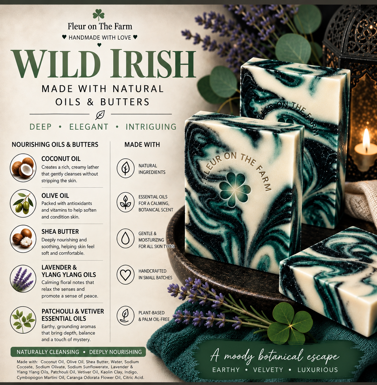 Wild Irish Soap Bar