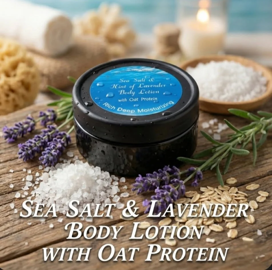 Sea Salt and Lavender Lotion