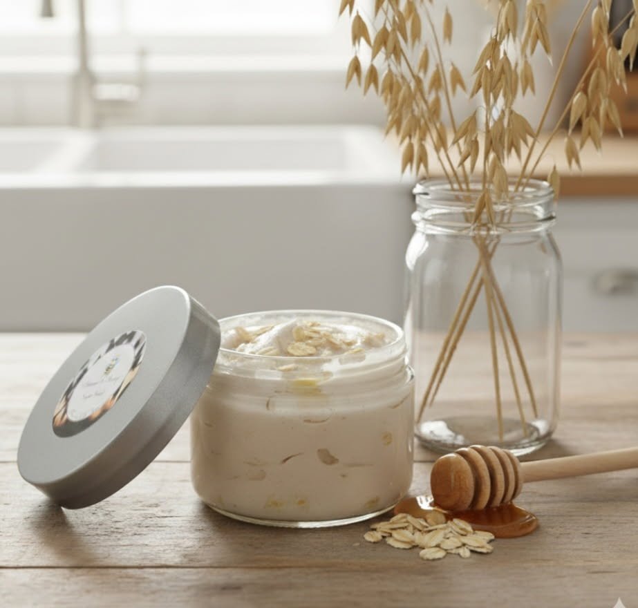Oatmeal Honey Sugar Scrub